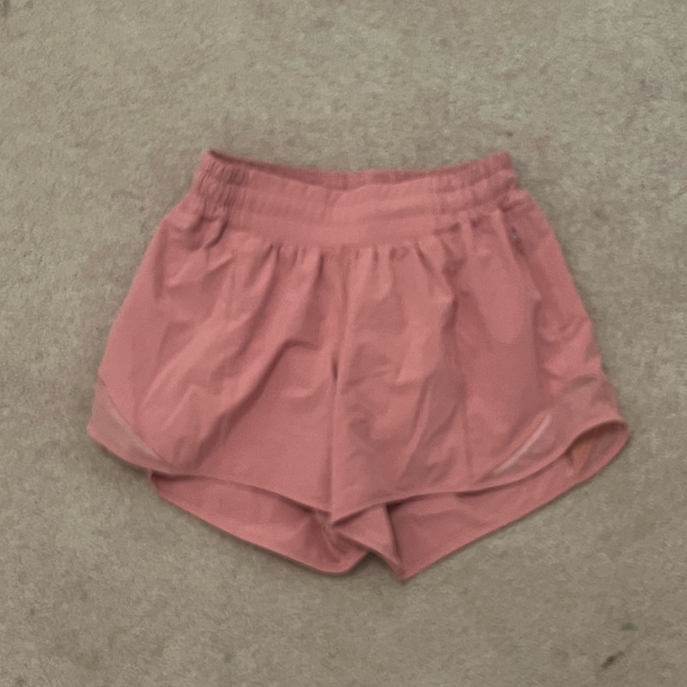 Lululemon light pink shorts, super pretty worn a few times